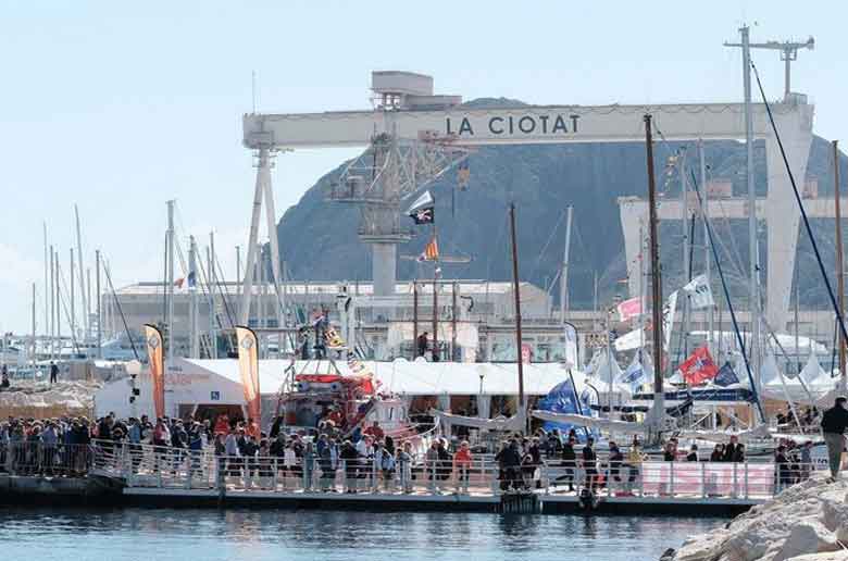 Le salon nautique de la Ciotat