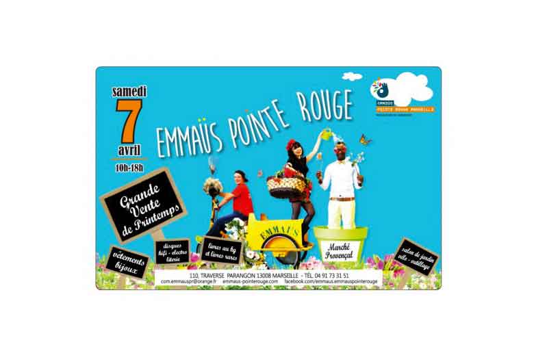 Grande vente de printemps chez Emmaus Pointe Rouge