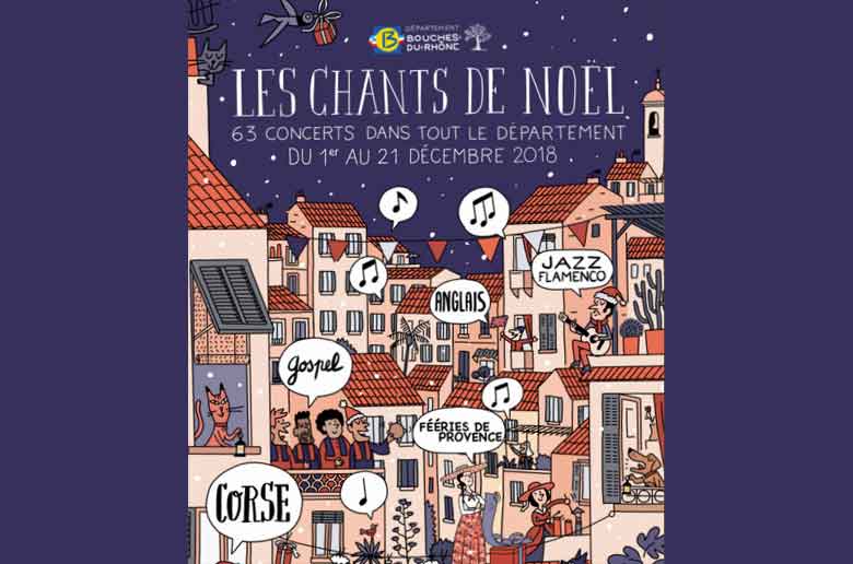 Grand concert gratuit de chant de Noël au Grand théâtre de Provence