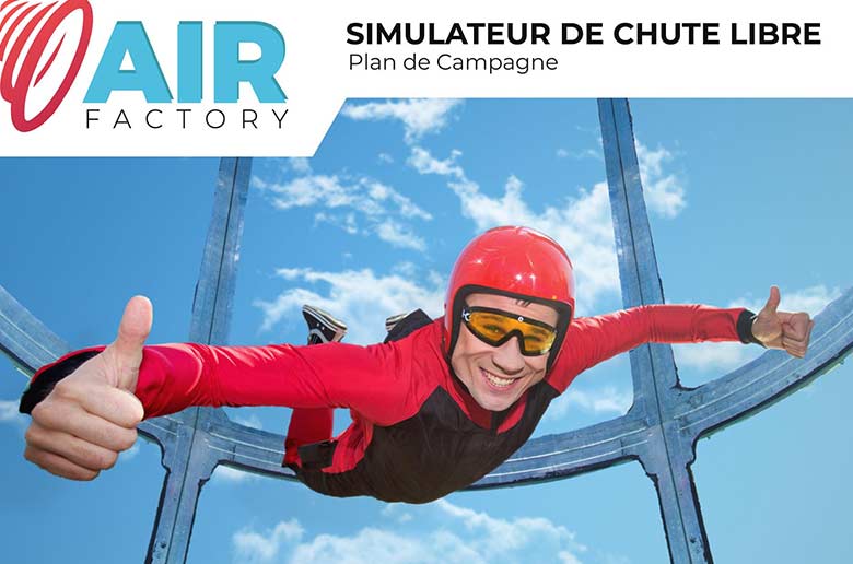 AIR FACTORY premier simulateur de chute libre dans les Bouches du Rhône