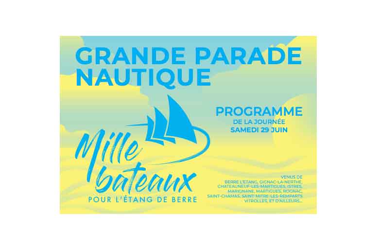 La grande parade nautique - étang de Berre