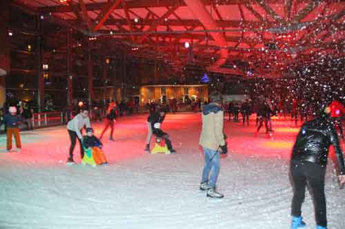 Les Orres Patinoire Nocturne