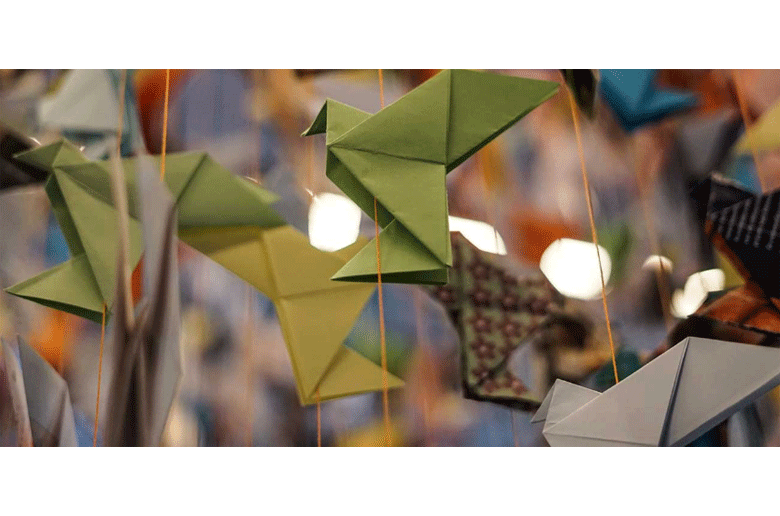 Ateliers origamis au Mucem