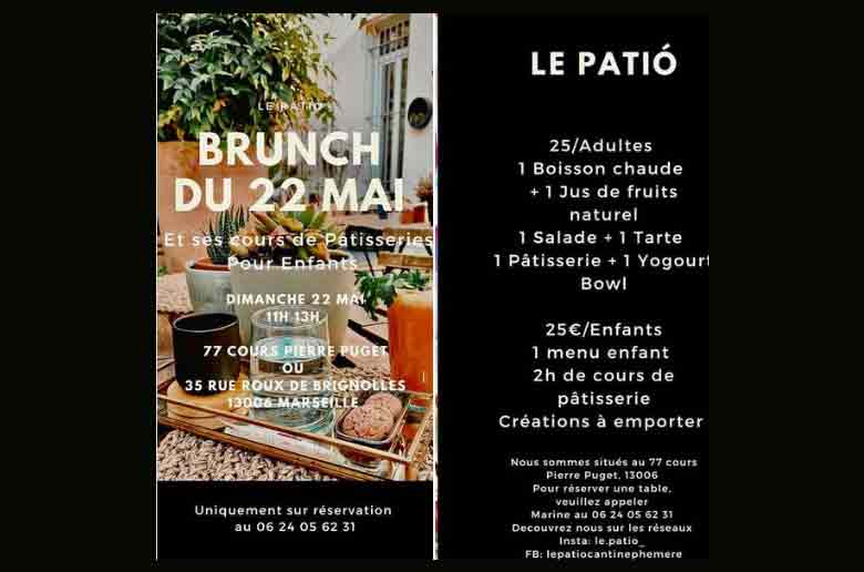 Brunch parents-enfants au Patiò